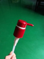 Lotion Pump-OBHhead-Ribbed skirt